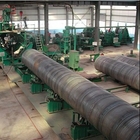 Q345 Q245B DN200 Black Welding Spiral Large Diameter Thick Wall Carbon Steel Pipe For House Bridge