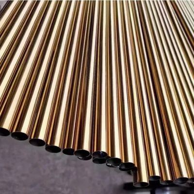 سعر جيد أنبوب من الفولاذ المقاوم للصدأ 304 304L ملحوم للتخليل والتسوية للديكور المعماري الانترنت