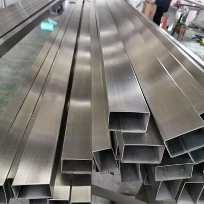 Good price المدرفلة على البارد 304 أنبوب الفولاذ المقاوم للصدأ أنبوب مستطيل مشرق 2b جوفاء الانترنت