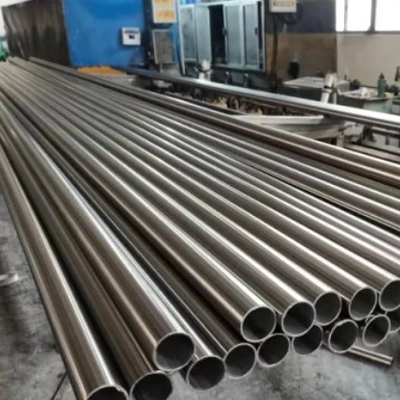 أنابيب الفولاذ المقاوم للصدأ الملحومة على التوالي ASTM A312 A554 50 مم 20 بوصة للنقل