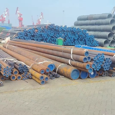 ASTM A106B أنابيب الفولاذ الكربوني السلسة 6-12m الطول