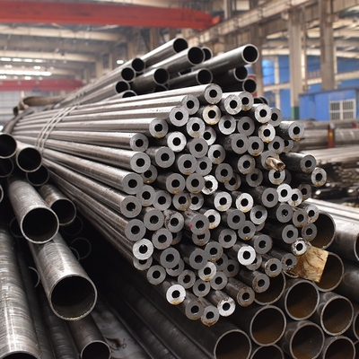 ASTM A53 A36 Q345b 1.0425 أنابيب الصلب الكربوني غير الملحومة والأنابيب المجوفة